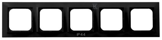 Ramka pięciokrotna do łączników IP-44 - - RH-5Y/33