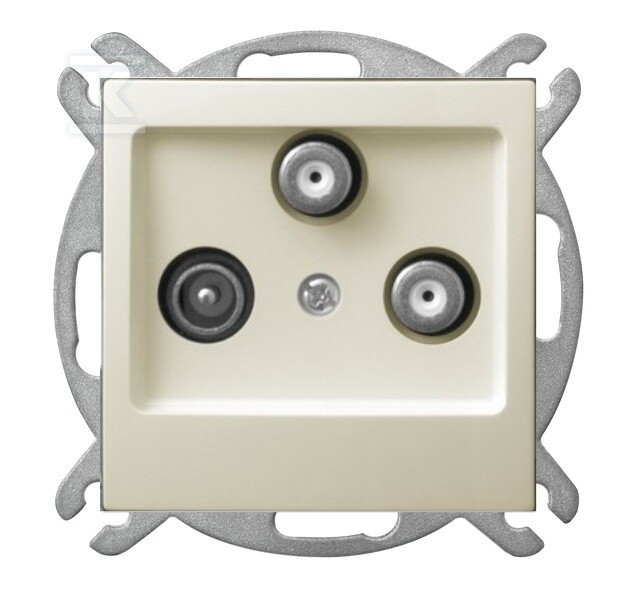 Розетка RTV-SAT з двома виходами SAT — - GPA-Y2S/M/27