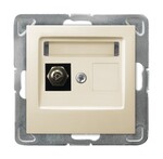 Одинарна еквіпотенційна розетка ECRU IMPRESJA