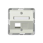 Оболонка одинарного гнізда типу Keystone зі скосом - ECRU IMPRESJA