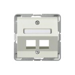 Оболонка подвійного гнізда типу Keystone зі скосом — ECRU IMPRESJA