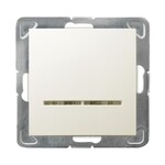 Однополюсний з’єднувач з помаранчевою підсвіткою — ECRU IMPRESJA