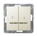 З’єднувач жалюзійний, звірний, з помаранчевою підсвіткою — ECRU IMPRESJA