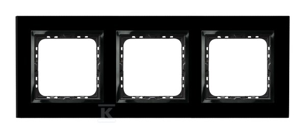 Триплексна рамка — Чорного скла - R-3YGC/32/25