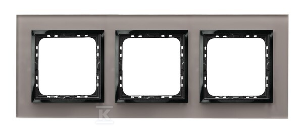 Триплексна рамка — сіре скло імпресія - R-3YGC/41/25
