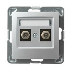 Подвійне антенне гніздо типу F — СРІБЛО IMPRESJA