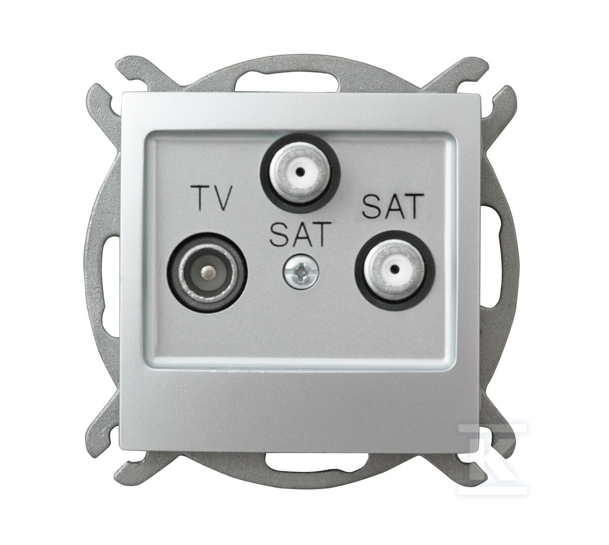 Розетка RTV-SAT з двома виходами SAT — - GPA-Y2S/M/18