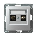 Подвійне гніздо еквіпотенційне — сріблясте покриття