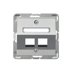 Скошена оболонка подвійного гнізда типу Keystone — СРІБЛО ІМПРЕСІЯ