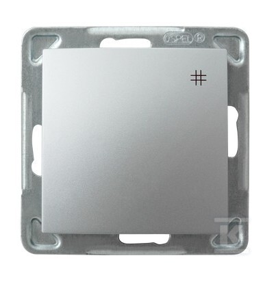 Хрестовий з’єднувач — срібний Імпресія - ŁP-4Y/M/18