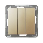 Трійковий з'єднувач — ЗОЛОТИЙ МЕТАЛІК ІМПРЕСІЯ