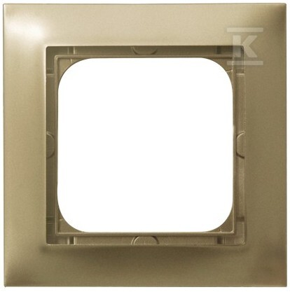 Одинарна рамка — ЗОЛОТИЙ МЕТАЛІК - R-1Y/28