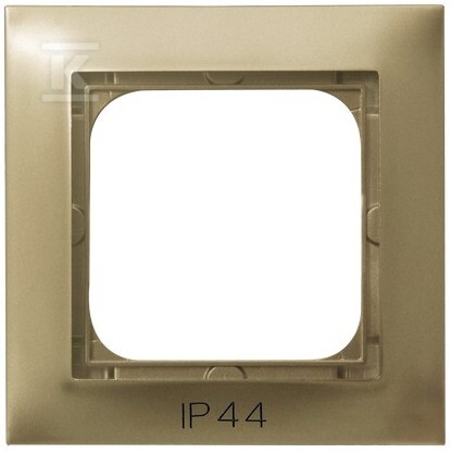 Одинарна рамка для з’єднувачів IP-44 — - RH-1Y/28