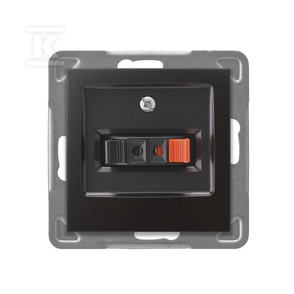 Одинарний роз’єм ANTRACYT IMPRESJA - GG-1Y/M/50