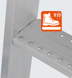 Drabina wolnostojąca ze stopniami R13 - 136053