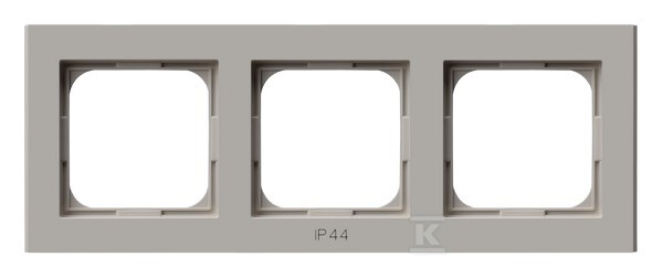Рамка потрійна для з'єднувачів - RH-3R/82