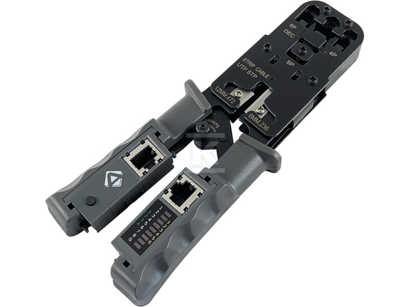 Обжимний інструмент 4P6P8P з тестером - NI055