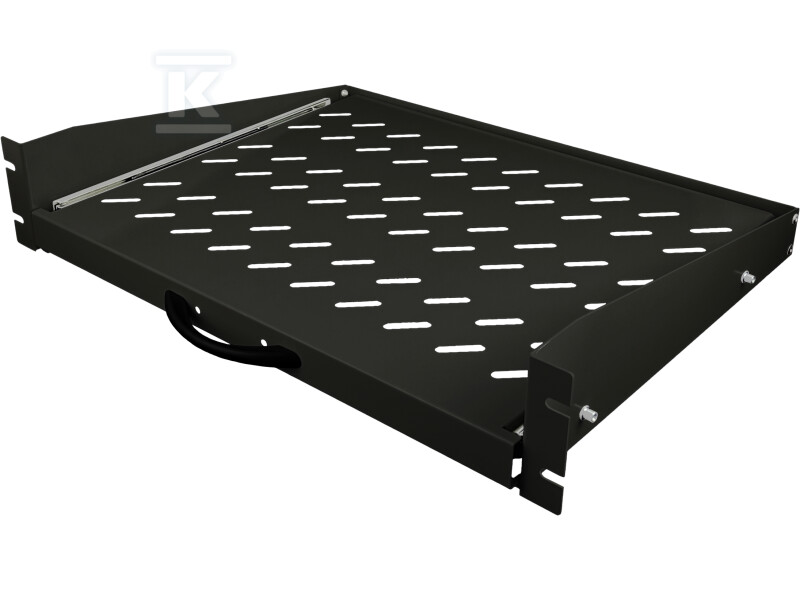 Висувна полиця 19" 2U глибиною 350mm, - SA-PW-19-2U-350-4-C