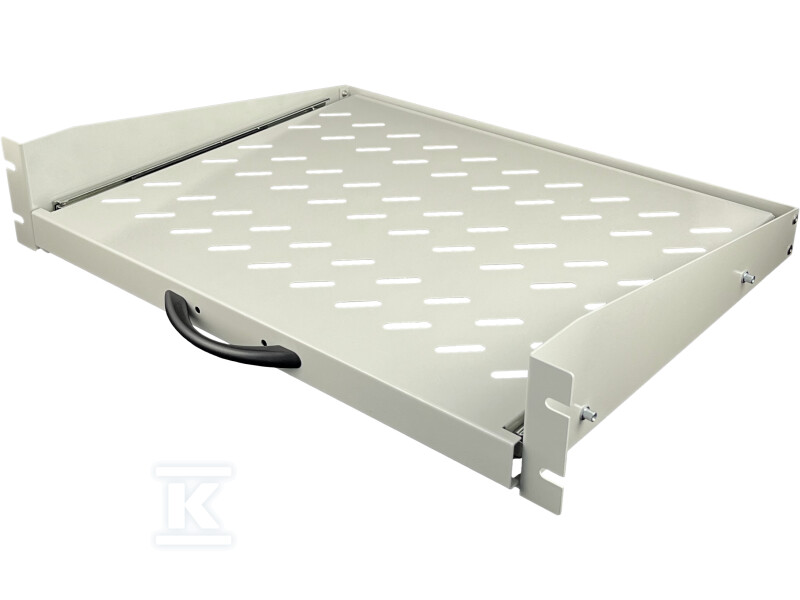 Висувна полиця 19" 2U глибиною 350mm, - SA-PW-19-2U-350-4-S