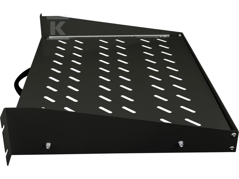 Висувна полиця 19" 2U глибиною 350mm, - SA-PW-19-2U-350-4-C