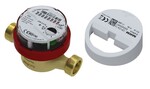 KÉSZLET: JS melegvízmérő, JS90-02 típus, DN15 (1/2"), Q3=1,6 m3/h, R100, Tmax: 90 °C, L=110mm, csatlakozás GZ3/4" + NAXOM-OP-04-1a-U81614 rádiómodul
