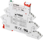 Relé de interfaz de perfil estrecho 1P 6A 24V AC/DC IP20 SIR6WB-24VAC/DC-R01