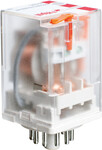 Промисловий реле 3P 10A 12V AC AgNi R15-2013-23-5012-WTL
