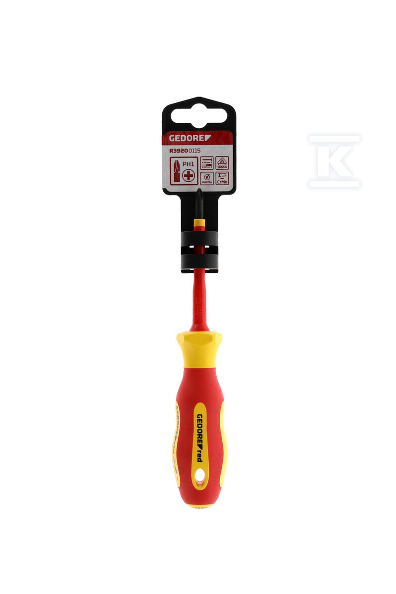 Wkrętak VDE PH1 L.80mm - R39200115