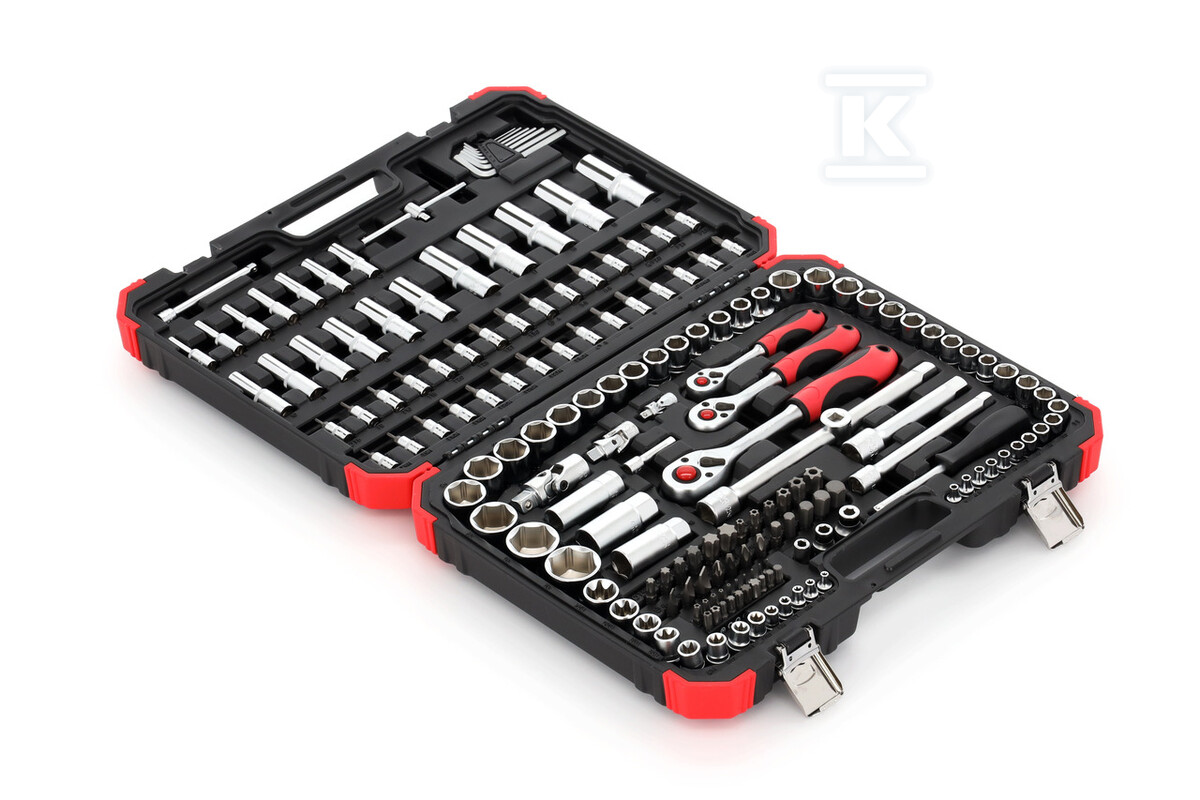 Набір насадок 1/4 3/8 1/2 172 шт. - R45603172