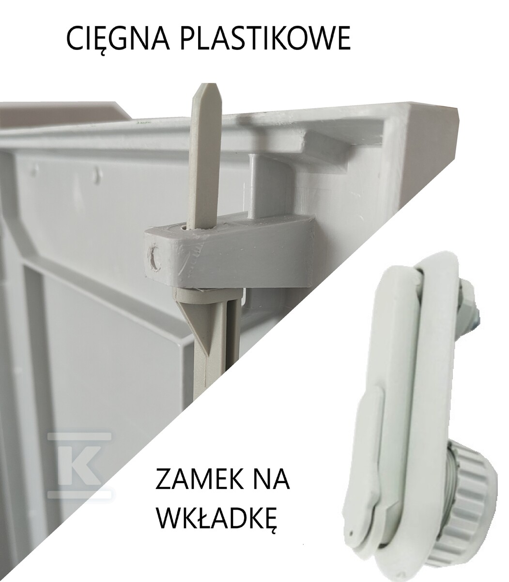 Obudowa termoutwardzalna, lakierowana - IOB-40211-01-002