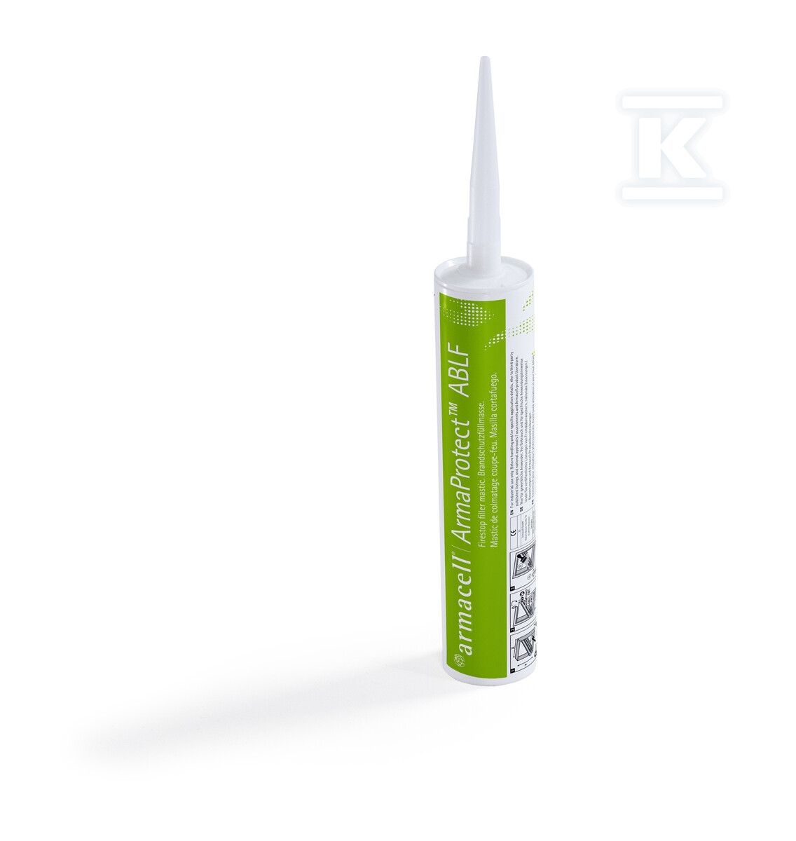 Вогнестійка маса ABLF 310 ml біла PRO-ABLF-310ML