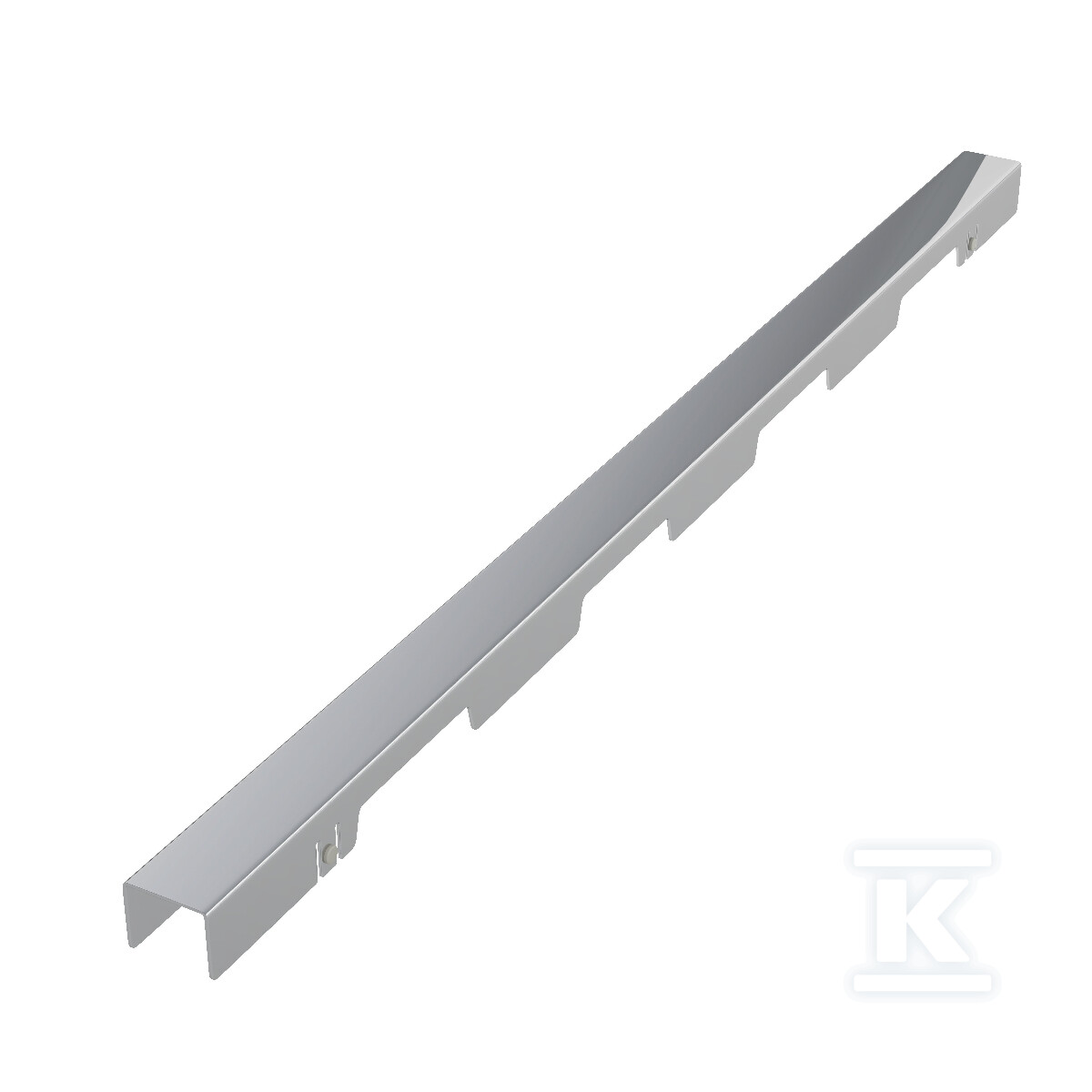 Maskownica Steel Slim 100x3 cm, - 10.054/SL/SLX