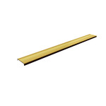 Maskownica Gold Brushed 2w1 (do zabudowy płytkami i pełna) 60x8 cm, prostokątna dla serii Base Range i Base Range Low