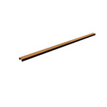 Maskownica Copper Slim 2w1 (do zabudowy płytkami i pełna) 70x3 cm, prostokątna dla serii Slim Range i Slim Range Low
