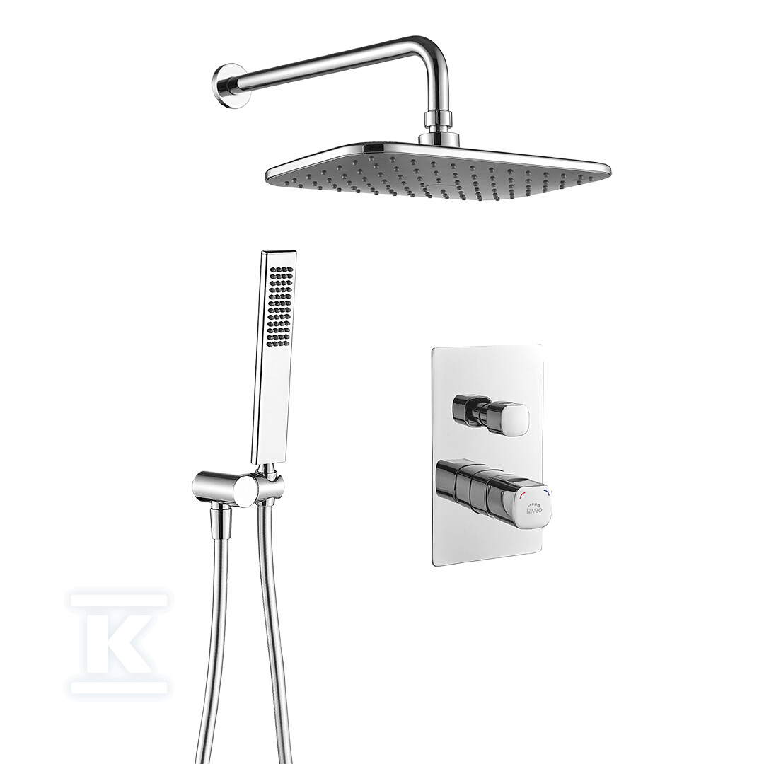 Komplet natryskowy TORES z baterią - BVT_001P
