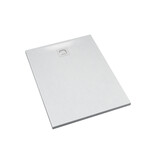 Душова кабіна з композитного матеріалу Stabilsound Plus® ONNLINE White Stone 80x100x3,5 см, прямокутна