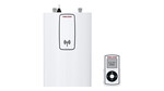Kompaktowy ogrzewacz przepływowy STIEBEL ELTRON, DCE 11/13 RC, 11/13,5 kW / 400 V, biały