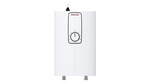 Kompaktowy ogrzewacz przepływowy STIEBEL ELTRON, DCE 11/13 H, 11/13,5 kW / 400 V, biały