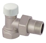 Зворотний клапан, DN 15 - 1/2, кутовий, нікельований
