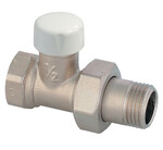 Зворотний клапан, DN 15 - 1/2, прямий, нікельований