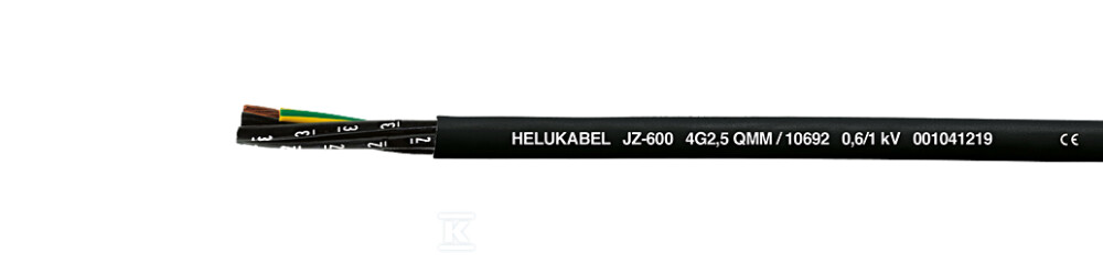 Кабель гнучкий JZ-600 5G4 QMM 0,6/1 кВ - 10712