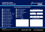 Etykieta naścienna papierowa ALFASEAL