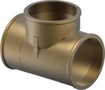 Trójnik mosiężny skręcany WIPEX 90st. GW5"xGW5"xGW5" gwint wewnętrzny, PN6 SDR11 / PN10 SDR7.4, do systemów preizolowanych ECOFLEX