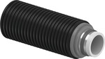 Rura preizolowana pojedyncza ECOFLEX Thermo VIP Single 160x14.6/250, 6 bar, temp. 80st., do instalacji c.o. i chłodniczych