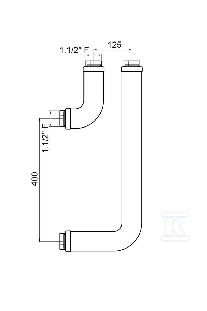 Sprzęgło hydrauliczne pionowe HW80/120, - 10010376