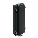 Sprzęgło hydrauliczne pionowe HW80/120, 4m3/h, 44 kW (?t = 10 K), z izolacją termiczną z EPP, wieszakiem ściennym, odpowietrznikiem ręcznym, króćcem do napełniania i zaworem spustowym.