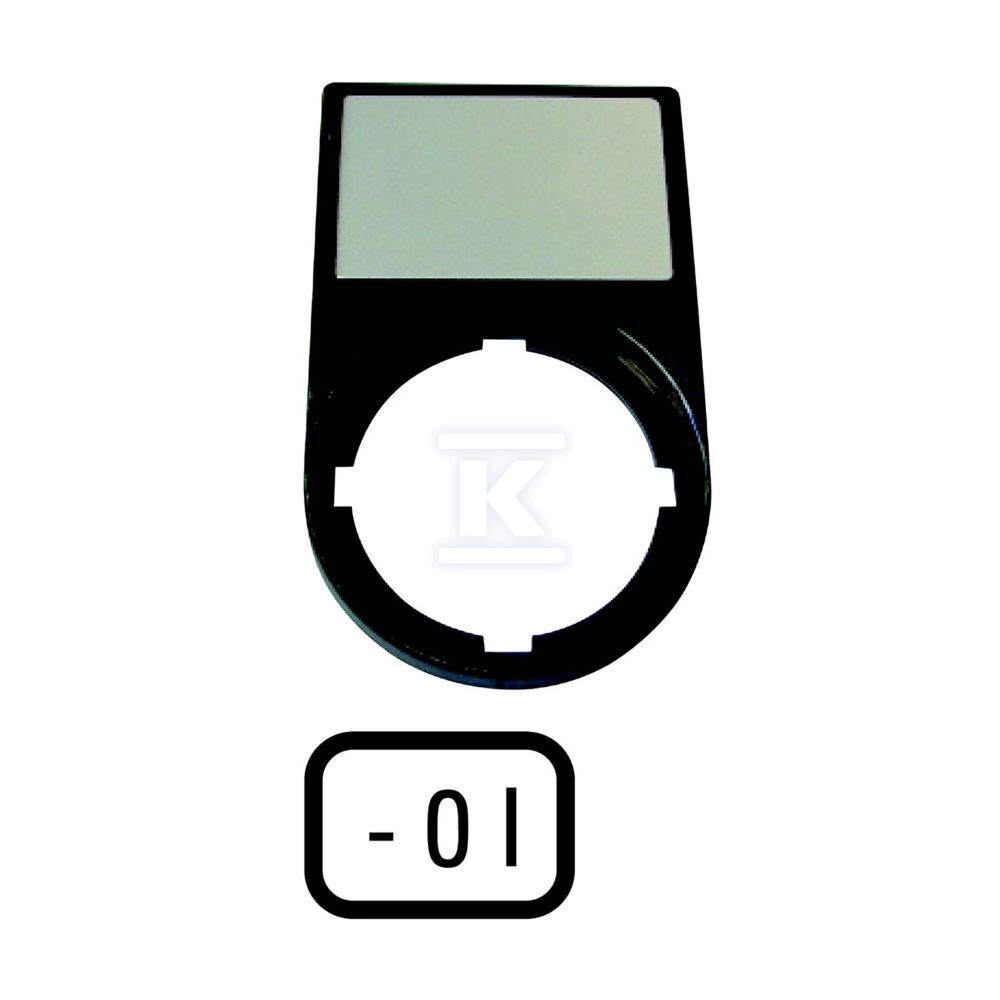 Табличка з описом M22S-ST 0-I 50x30мм - 216485