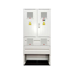 Зовнішня фундаментна шафа IP44 / або без фундаменту 800x840x320 (+855 фундамент) для SVG/ASVG/AHF 10kVar, 15kVar, 20kvar, 35kVar