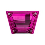 Część optyczna sygnalizatora XX10/CE/M3B/ML X10maxi, soczewka w kolorze magenta