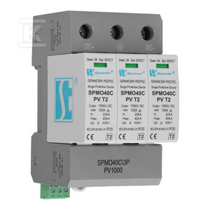 Warystorowy ogranicznik przepięć do - SPMO40C\3P-PV1000